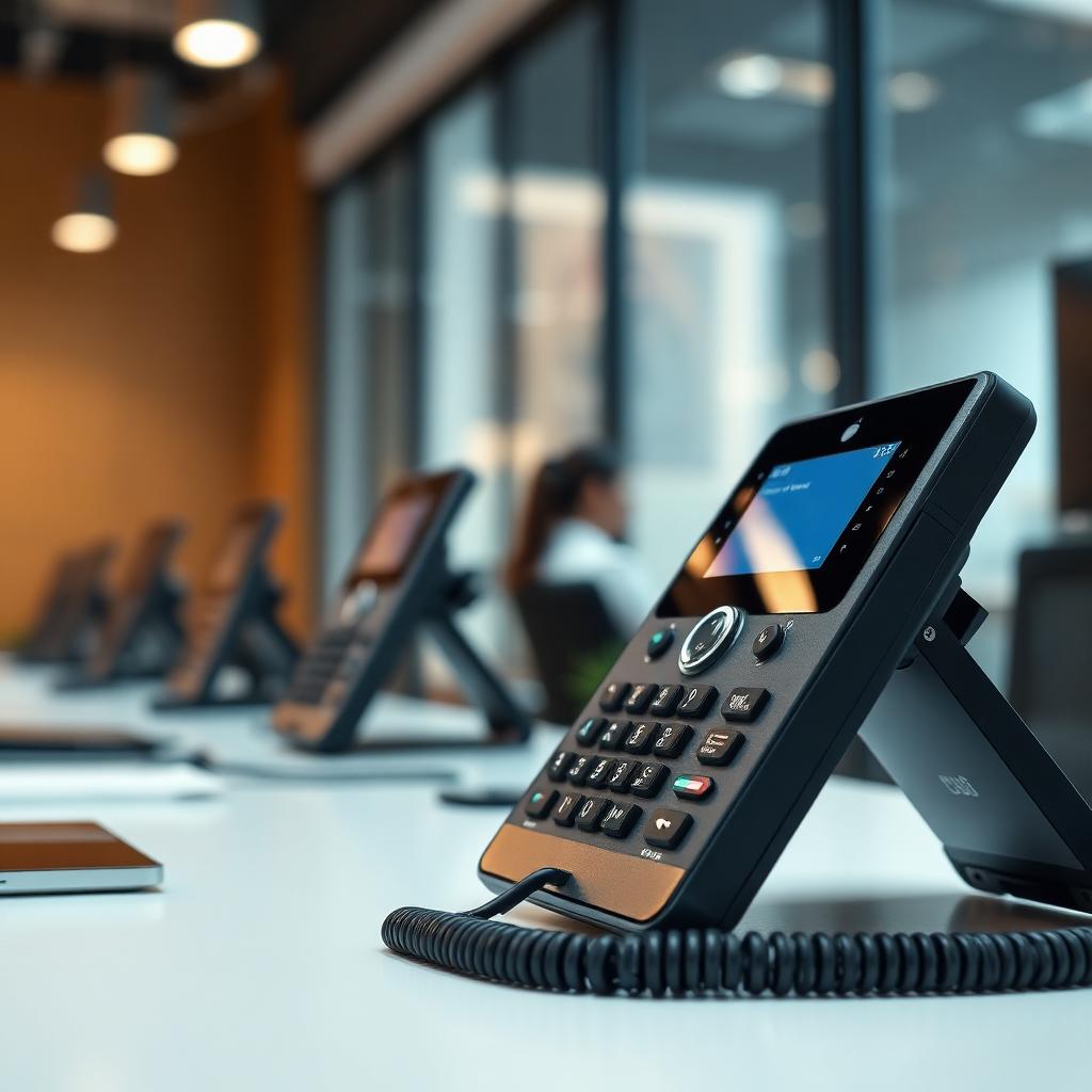 Equipamiento de telefonía empresarial